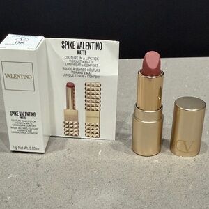 Valentino Spike Matte Lipstick Travel Size, 134R. New/ Unused